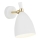 Argon 4699 - Aplique CHARLOTTE 1xE27/15W/230V blanco/dorado