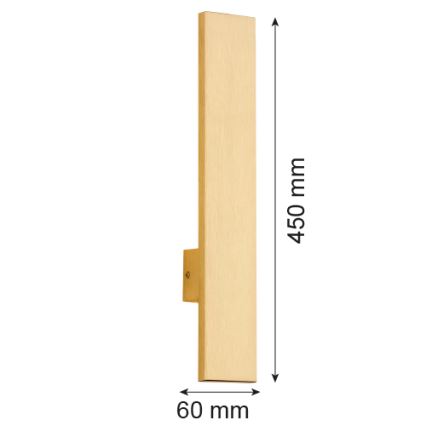 Argon 4724 - Aplique LED FREEMONT LED/6W/230V 45 cm