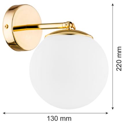Argon 4744 - Aplique SATELITE 1xE27/15W/230V