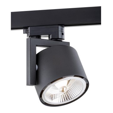 Argon 4751 - Foco LED para sistema de riel ALTO 1xGU10-AR111/12W/230V negro