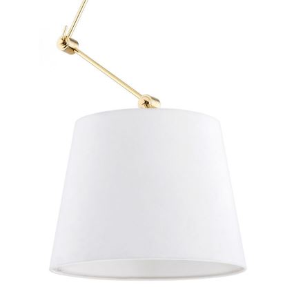 Argon 4895 - Lámpara colgante ZAKYNTOS PLUS 1xE27/15W/230V blanco/dorado