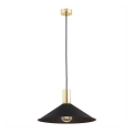 Argon 4912 - Lámpara colgante MINORI 1xE27/15W/230V negro/dorado