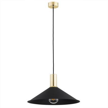 Argon 4912 - Lámpara colgante MINORI 1xE27/15W/230V negro/dorado