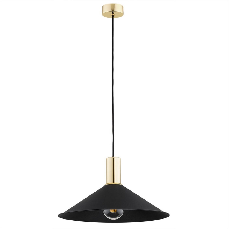 Argon 4912 - Lámpara colgante MINORI 1xE27/15W/230V negro/dorado