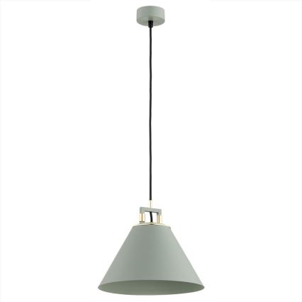 Argon 4916 - Lámpara colgante ORTE 1xE27/15W/230V verde