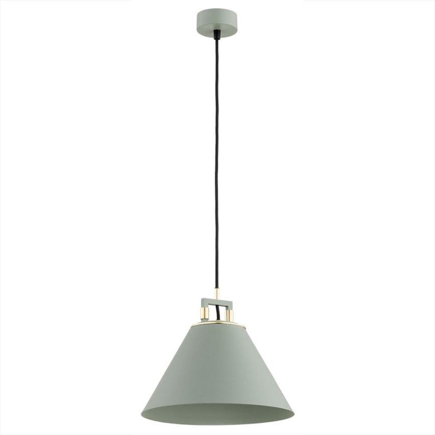 Argon 4916 - Lámpara colgante ORTE 1xE27/15W/230V verde