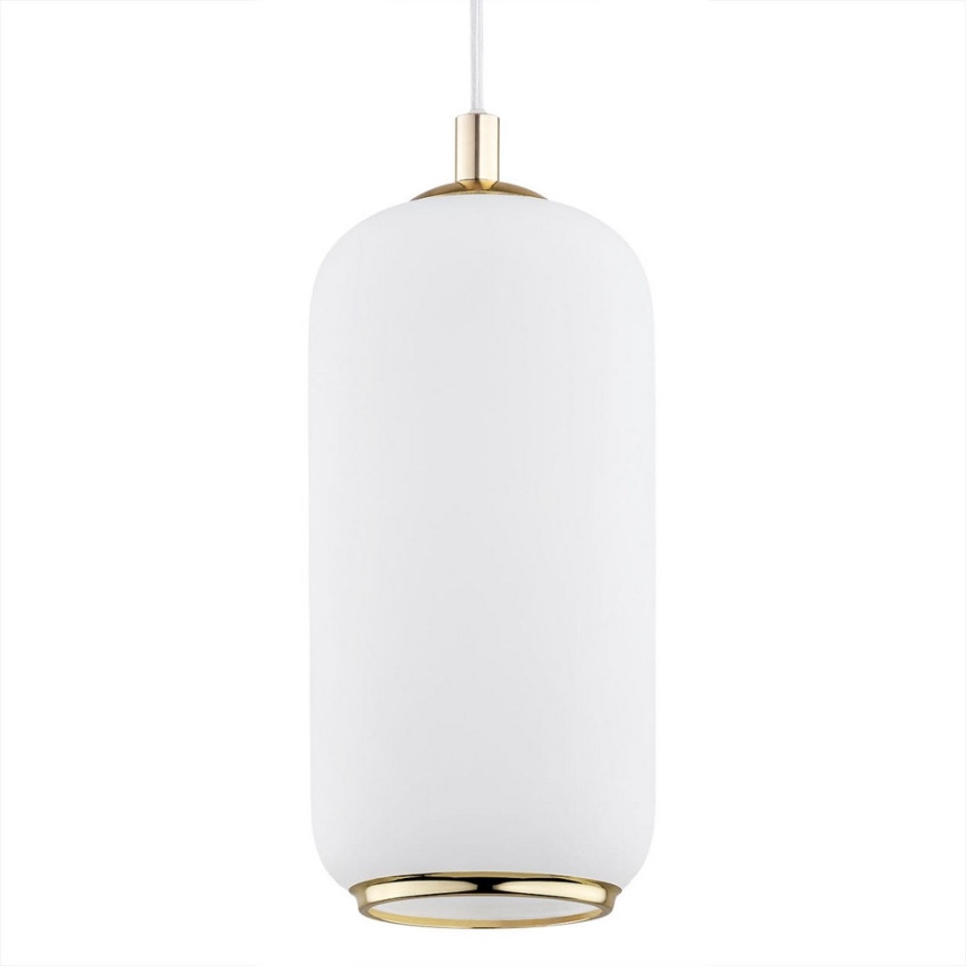 Argon 4993 - Lámpara colgante PALLADO 1xE27/15W/230V dorado/blanco