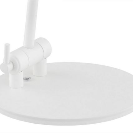 Argon 4996 - Lámpara de mesa GABIAN 1xE27/15W/230V blanco