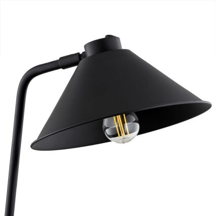 Argon 4999 - Lámpara de pie GABIAN 1xE27/15W/230V negro