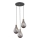 Argon 6105 - Lámpara colgante OAKLAND 3xG9/6W/230V negro