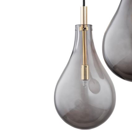 Argon 6105 - Lámpara colgante OAKLAND 3xG9/6W/230V negro