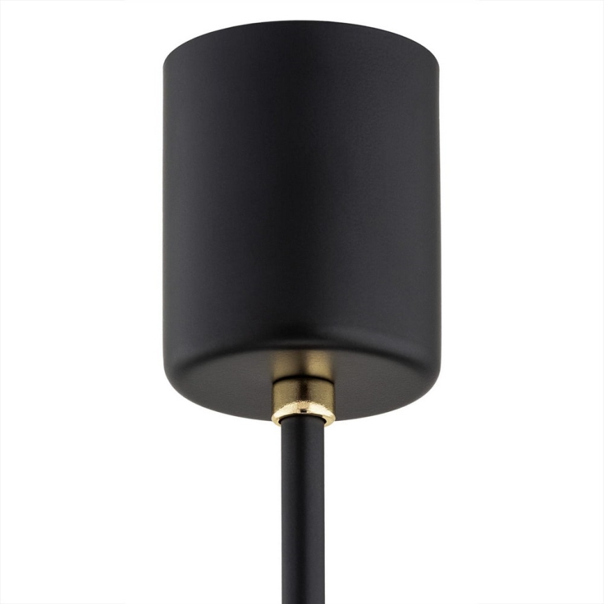 Argon 6143 - Lámpara colgante CAMELOT PLUS 3xE27/15W/230V negro/blanco/dorado