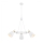 Argon 6148 - Lámpara colgante CHARLOTTE 3xE27/15W/230V blanco/dorado