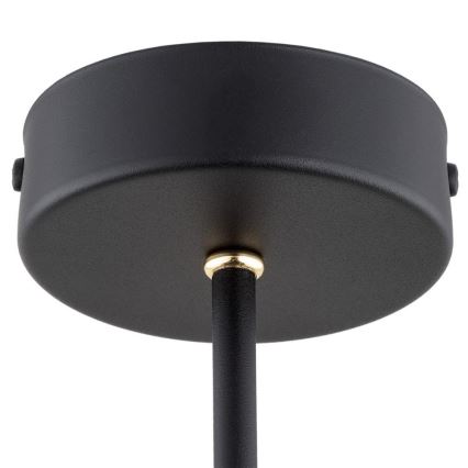 Argon 6149 - Lámpara colgante CHARLOTTE 3xE27/15W/230V negro/dorado