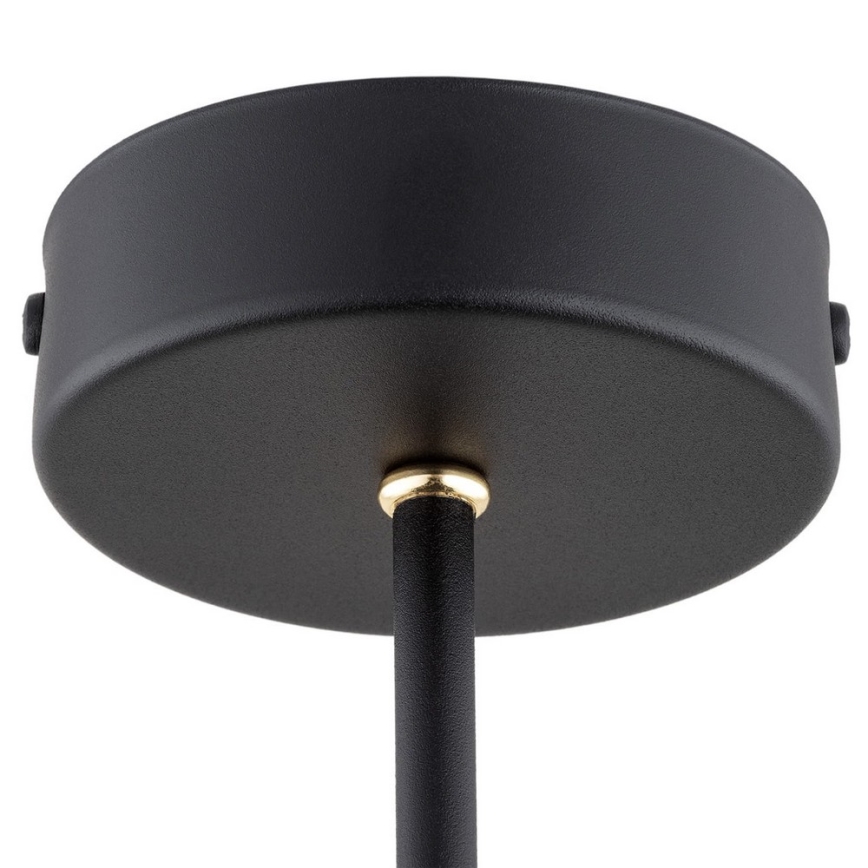 Argon 6149 - Lámpara colgante CHARLOTTE 3xE27/15W/230V negro/dorado