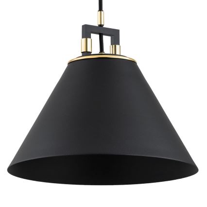 Argon 6174 - Lámpara colgante ORTE 3xE27/15W/230V negro