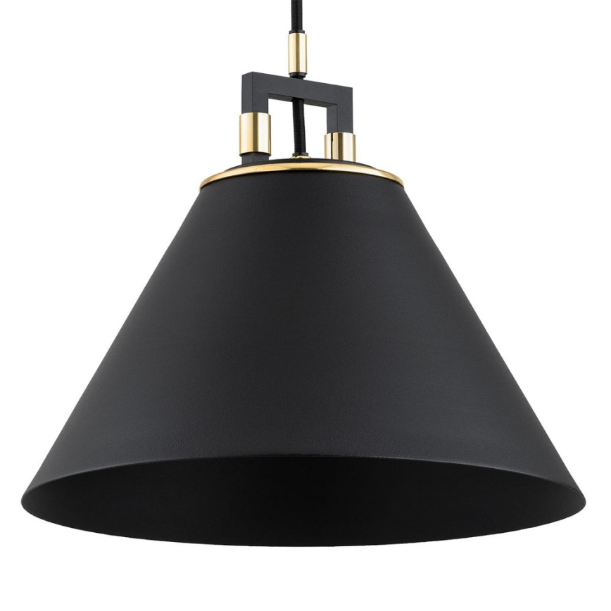 Argon 6174 - Lámpara colgante ORTE 3xE27/15W/230V negro