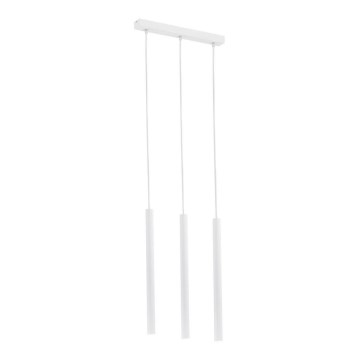 Argon 6178 - Lámpara colgante con cable ETNA 3xG9/6W/230V blanca