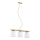 Argon 6250 - Lámpara colgante ARDEN 3xE27/15W/230V dorado