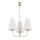 Argon 6267 - Lámpara colgante SAFIANO 3xE27/15W/230V dorado
