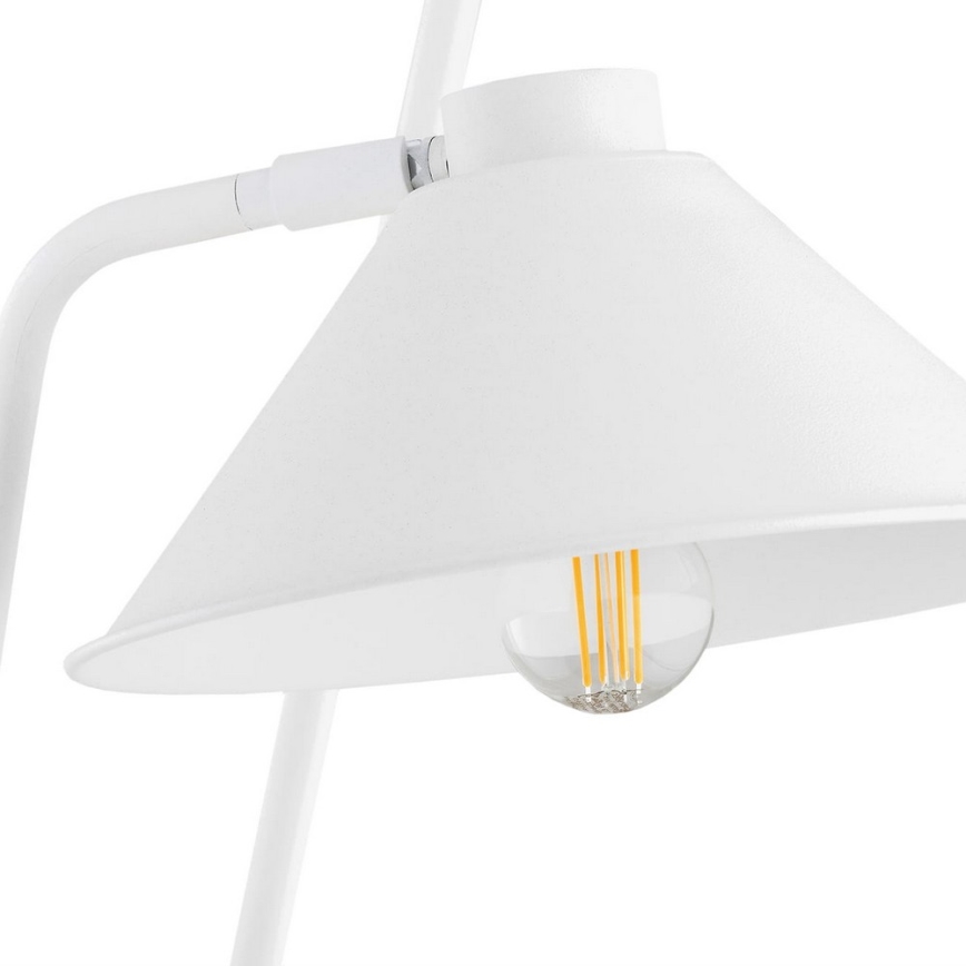 Argon 7074 - Lámpara de pie GABIAN 2xE27/15W/230V blanco
