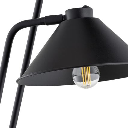 Argon 7075 - Lámpara de pie GABIAN 2xE27/15W/230V negro