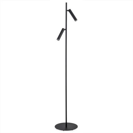 Argon 7082 - Lámpara de pie TORRE 2xG9/6W/230V negro