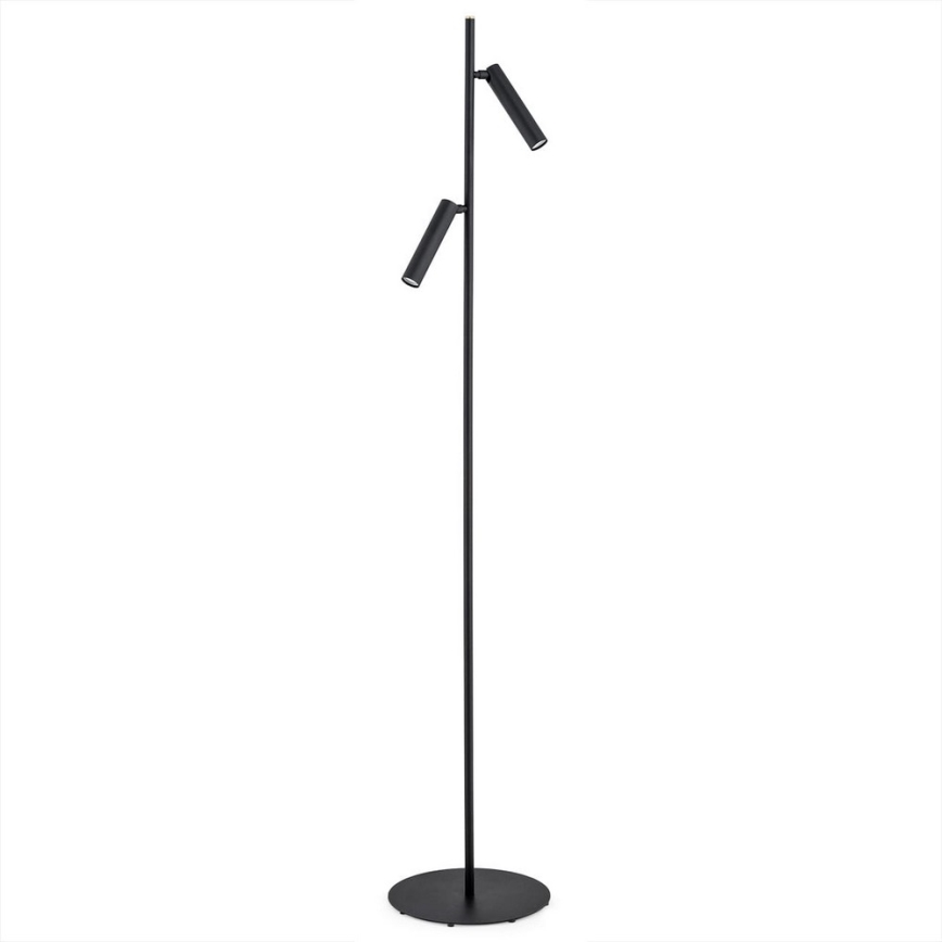 Argon 7082 - Lámpara de pie TORRE 2xG9/6W/230V negro