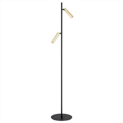 Argon 7083 - Lámpara de pie TORRE 2xG9/6W/230V negro/latón