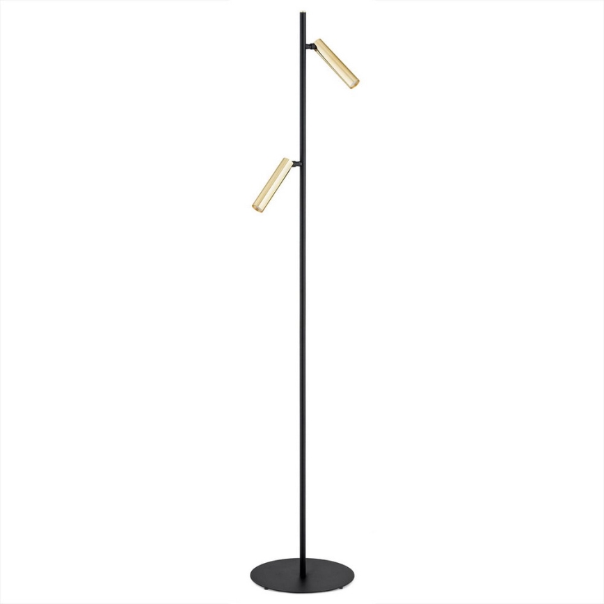 Argon 7083 - Lámpara de pie TORRE 2xG9/6W/230V negro/latón