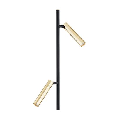 Argon 7083 - Lámpara de pie TORRE 2xG9/6W/230V negro/latón