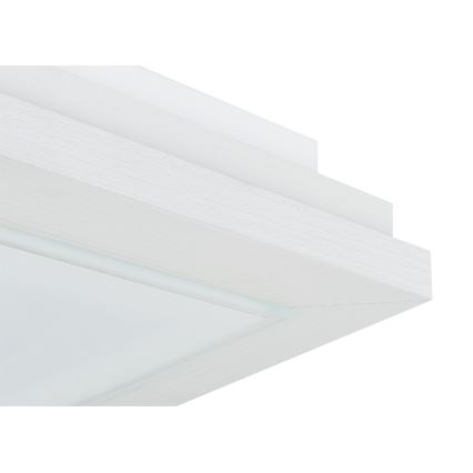 Argon 7266 - Plafón de techo TABOR 2xE27/15W/230V 32x32 cm blanco