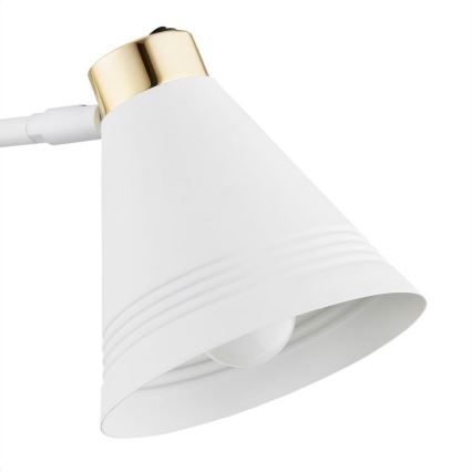 Argon 8007 - Aplique AVALONE 1xE27/15W/230V 57 cm blanco/dorado