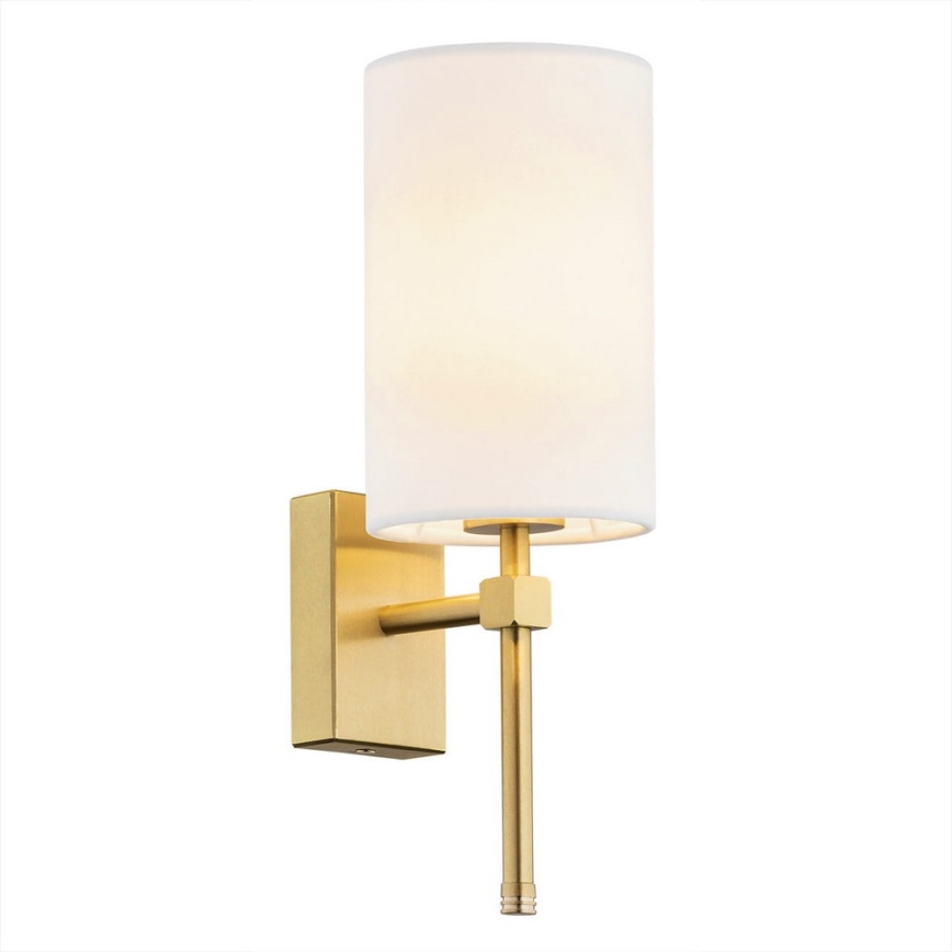 Argon 8034 - Aplique ABRUZZO 1xE14/7W/230V latón/blanco