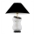 Argon 8037 - Lámpara de mesa VENETO 1xE27/15W/230V negro/latón