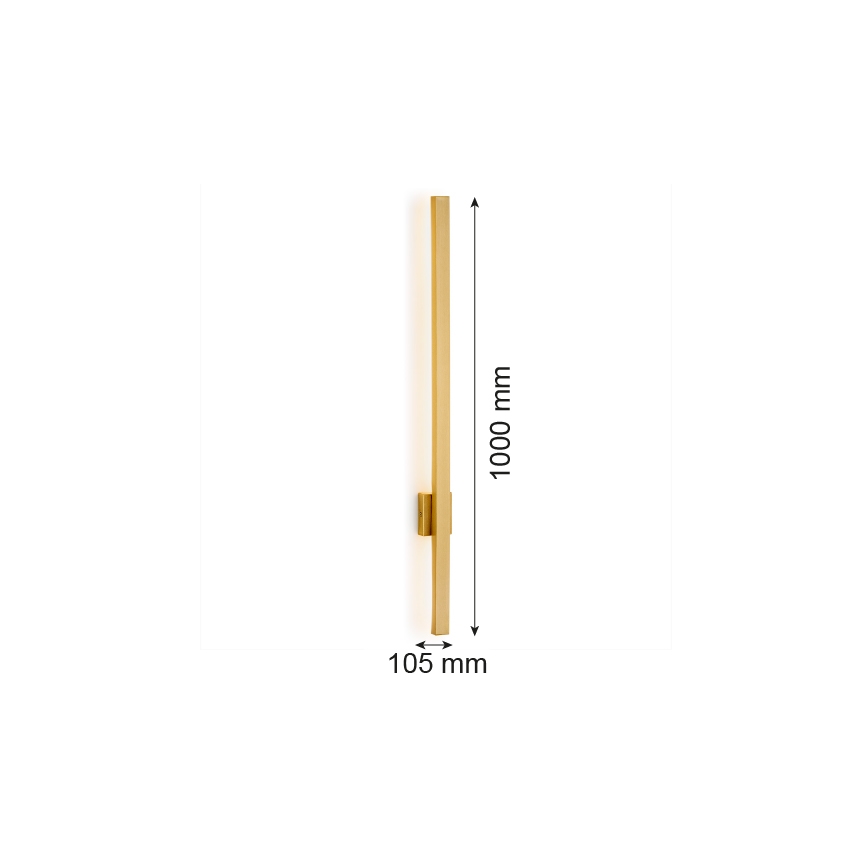 Argon 8053 - Aplique LED ASSE LED/10W/230V dorado