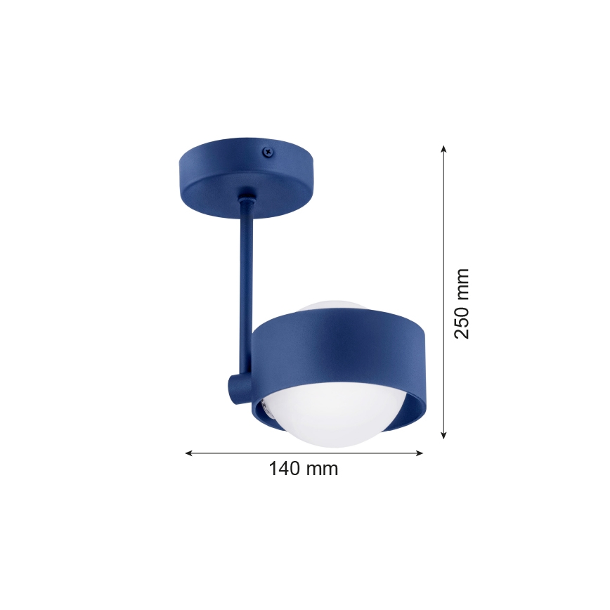 Argon 8062 - Lámpara colgante MASSIMO PLUS 1xG9/6W/230V azul
