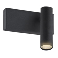 Argon 8065 - Lámpara de pared con foco ETNA 1xG9/6W/230V negro