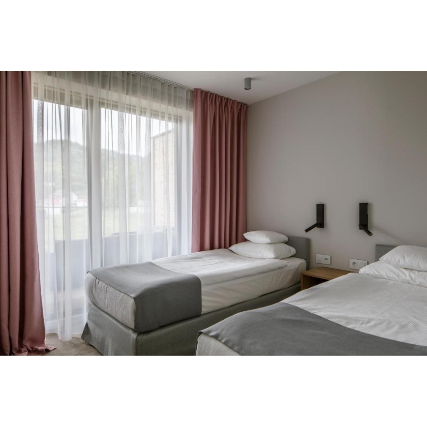 Argon 8065 - Lámpara de pared con foco ETNA 1xG9/6W/230V negro