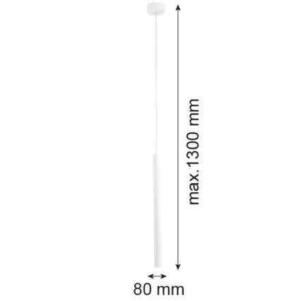 Argon 8066 - Lámpara de araña ETNA PLUS 1xG9/6W/230V blanco