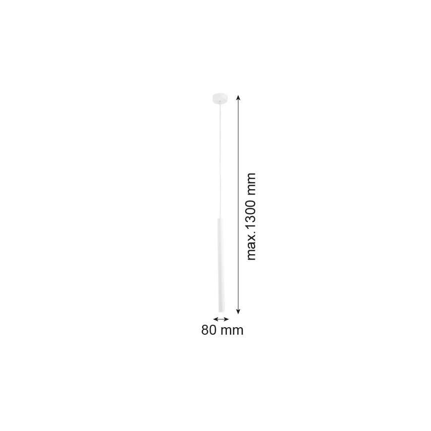 Argon 8066 - Lámpara de araña ETNA PLUS 1xG9/6W/230V blanco