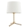 Argon 8318 - Lámpara de mesa CAVALINO 1xE27/15W/230V 39 cm color crema/dorado