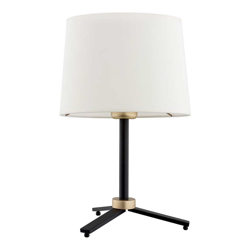 Argon 8319 - Lámpara de mesa CAVALINO 1xE27/15W/230V 39 cm color crema/negro