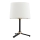 Argon 8319 - Lámpara de mesa CAVALINO 1xE27/15W/230V 39 cm color crema/negro