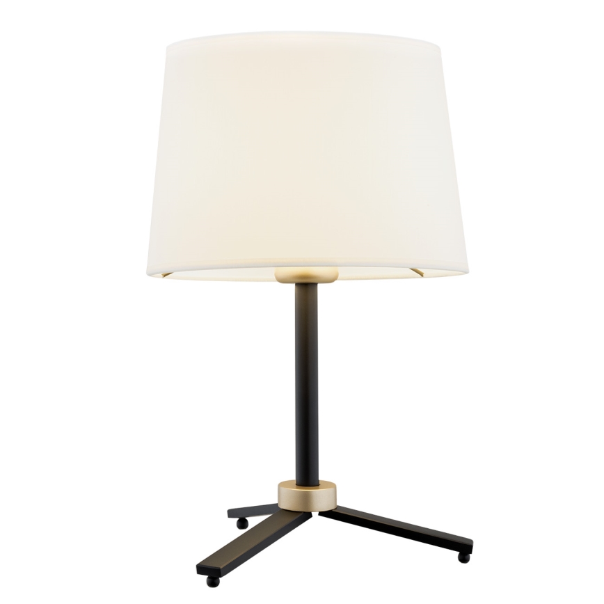 Argon 8319 - Lámpara de mesa CAVALINO 1xE27/15W/230V 39 cm color crema/negro