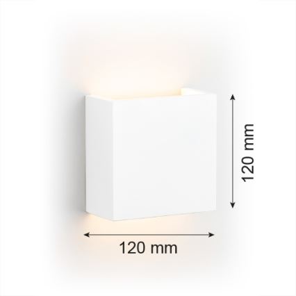 Argon 8358 - Aplique LED GENT LED/3,6W/230V 3000K blanco