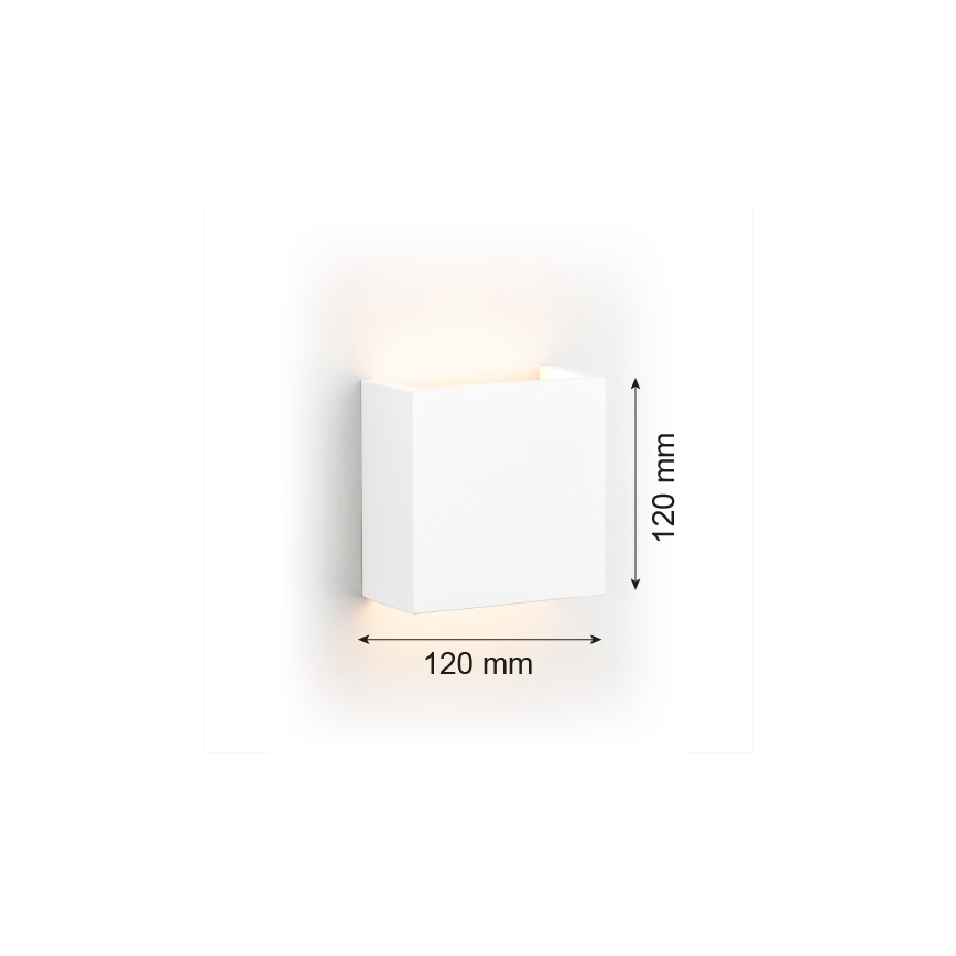 Argon 8358 - Aplique LED GENT LED/3,6W/230V 3000K blanco