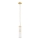 Argon 8489 - Lámpara colgante HAMPTON 1xE14/7W/230V dorado