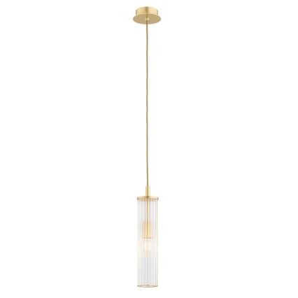 Argon 8489 - Lámpara colgante HAMPTON 1xE14/7W/230V dorado