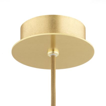 Argon 8489 - Lámpara colgante HAMPTON 1xE14/7W/230V dorado